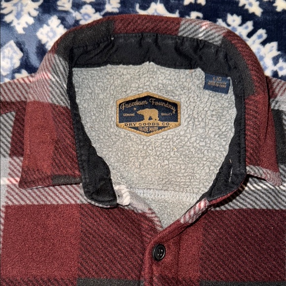 Men's or Women’s Plaid Bomber Jacket in preloved but New Condition. Men’s Large. - Picture 3 of 14